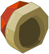 Carapace Rouge Vide