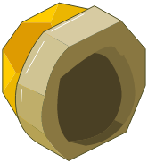 Carapace Jaune Vide