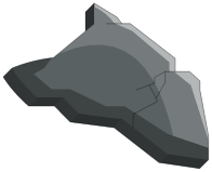 Écaille de Basalte Fissurée