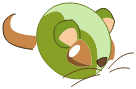 Souris verte
