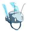 Scaracoiffe Bleue