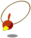 Amulette du Piou Rouge