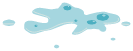 Flaque de Gelée Bleue