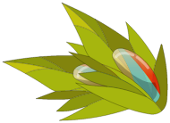 Feuille de Blop Multicolore Royal