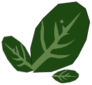 Feuille de ronce d\'Hestia