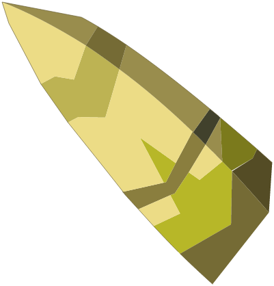 Fragment de Pierre Pointue