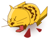 Poisson Chaton vidé