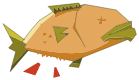 Brochet vidé