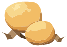 Pommes de Terre épluchées