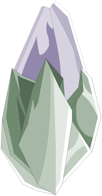 Gigantesque pierre d\'âme parfaite