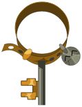 Clef du Donjon des Canidés