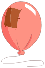 Ballon Rouge Magique