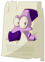 Dragodinde Prune et Indigo