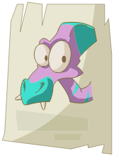 Dragodinde Prune et Turquoise
