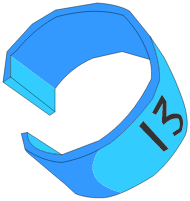 Anneau du Piou Bleu