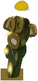 Totem jaune